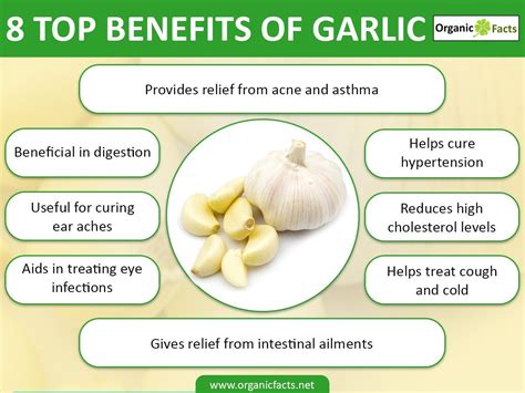 12 Health Benefits of Garlic: What It Can Do for Your Health.